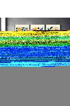 Matisse - Boho - Art Deco - Soyut - Doğa ( 3 lü Çerçevesiz ) Poster - Afiş - Tablo KR2C00673