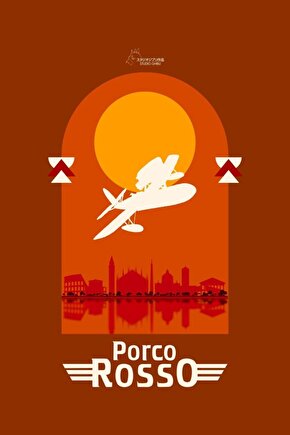 Porco Rosso (1992) 003 AFİŞ - POSTER