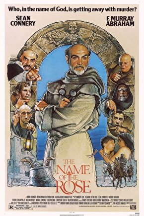 The Name of the Rose (1986) 001 AFİŞ - POSTER