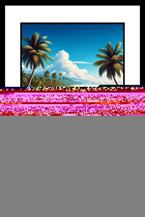 Benim Sahilim Digital Art ( ÇERÇEVESİZ - ÇERÇEVE YOKTUR ) ( ULTRA HD ) FOLYO AFİŞ - POSTER