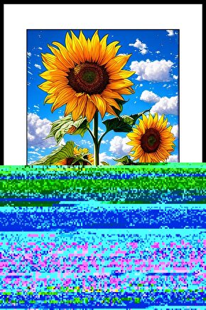 Papatya Diyarı Digital Art ( ÇERÇEVESİZ - ÇERÇEVE YOKTUR ) ( ULTRA HD ) FOLYO AFİŞ - POSTER