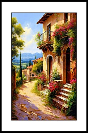 Tarih Kokan Evler Digital Art ( ÇERÇEVESİZ - ÇERÇEVE YOKTUR ) ( ULTRA HD ) FOLYO AFİŞ - POSTER