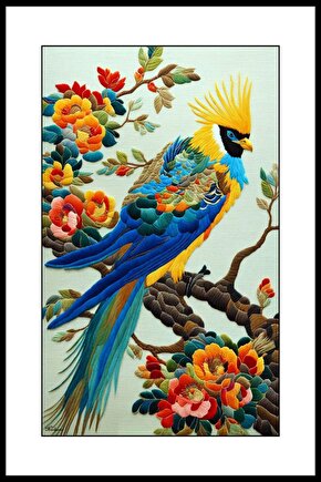 Hayal Kuşu Digital Art ( ÇERÇEVESİZ - ÇERÇEVE YOKTUR ) ( ULTRA HD ) FOLYO AFİŞ - POSTER