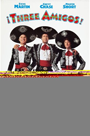 Three Amigos (1986) AFİŞ - POSTER ( FOLYO ) - AFİŞ - POSTER-8189