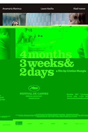 4 Months, 3 Weeks and 2 Days (2007) 1 ( FOLYO ) - AFİŞ - POSTER-1008