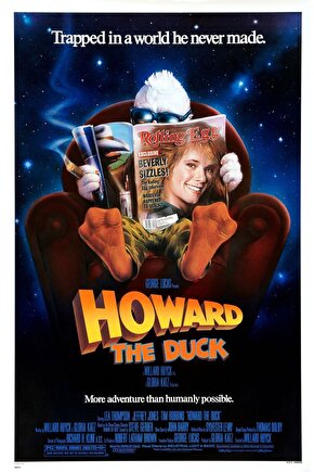 Howard the Duck (1986) ( FOLYO ) - AFİŞ - POSTER-3649
