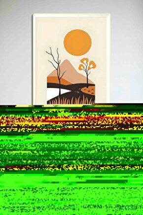 Matisse - Sanat - Soyut - Doğa - Yaşam ( Tekli Çerçevesiz ) Poster - Afiş - Tablo MKKM1347