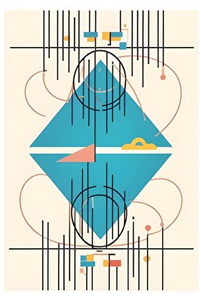 Matisse - Sanat - Soyut - Doğa - Ev - Yaşam ( 2 Li Çerçevesiz ) Poster - Afiş - Tablo NNHT533