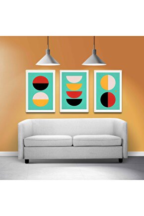 Matisse - Sanat - Soyut - Doğa - Ev - Yaşam ( 2 Li Çerçevesiz ) Poster - Afiş - Tablo NNHT556