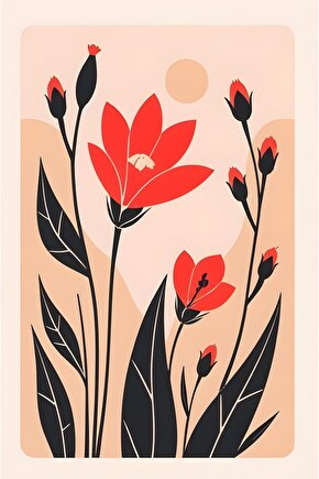 Matisse - Sanat - Soyut - Doğa - Ev - Yaşam ( 2 Li Çerçevesiz ) Poster - Afiş - Tablo NNHT142