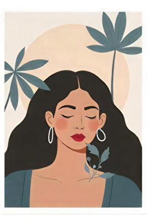 Matisse - Sanat - Soyut - Doğa - Yaşam ( Tekli Çerçevesiz ) Poster - Afiş - Tablo MKKM1532