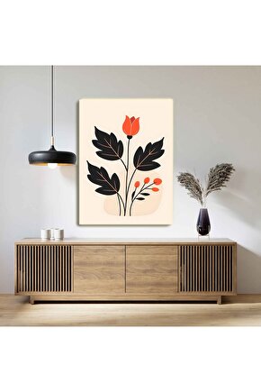 Matisse - Boho - Art Deco - Soyut - Doğa ( 3 lü Çerçevesiz ) Poster - Afiş - Tablo KR2C01242