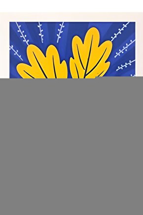 Matisse - Sanat - Soyut - Doğa - Yaşam ( Tekli Çerçevesiz ) Poster - Afiş - Tablo MKKM1764