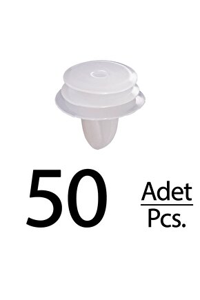 Lexus Toyota Mazda Suziki Mitsubishi için Döşeme Klips - 50 Adet