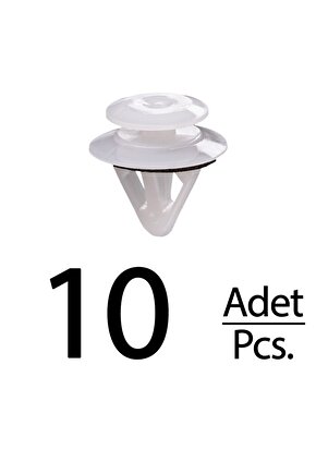 Mazda 2 3 5 6 CX-7 MPV RX-8 Protege için Kapı Döşeme Klips - 10 Adet