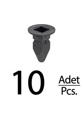 Seat Altea Toledo Cordoba İbiza Leon için Tampon ve Çamurluk Önlüğü Vida Tutucu Klips - 10 Adet