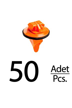 Toyota Highlander Tacoma Tundra Land Cruiser için Çıta Klips - 50 Adet