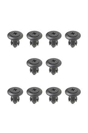 Ford, Mazda, Kia, Honda için Davlumbaz Klips- 10lu