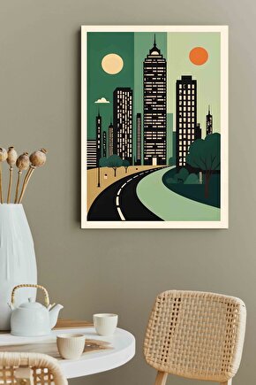 peace love music hippi retro ahşap poster