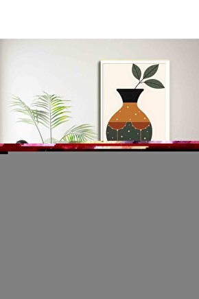 Sakin Ol Ve Çay Iç Retro Ahşap Poster