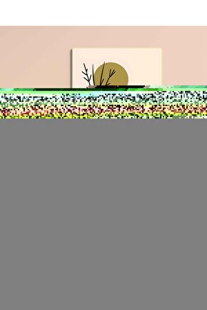 Umrumda Değil Retro Ahşap Poster