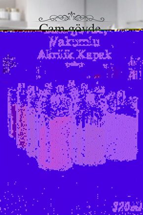 12 Adet Kulplu Ve Vakum Kapaklı Cam Baharatlık Seti