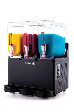 Slush Triple Meyve Suyu Dispenseri 12 12 12 Litre