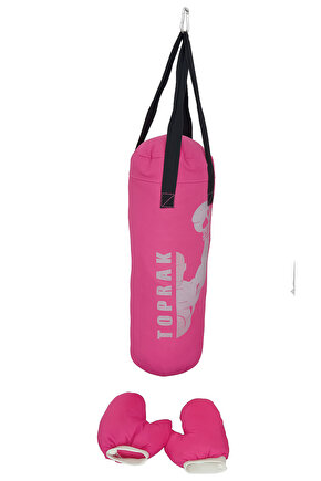 Eldiven ve Karabina Hediyeli 9-13 Yaş Için 60x22 cm Pembe Hediyeli Içi Dolu