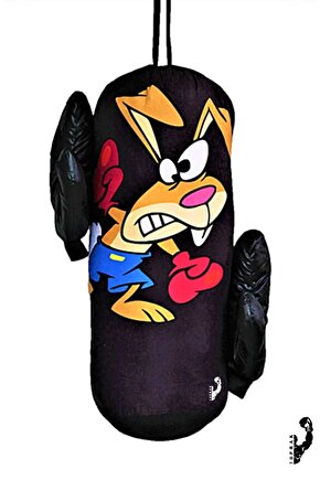 BOKS TORBASI ÇOCUK OYUN TOPRAK SPORT ELDİVEN HEDİYELİ