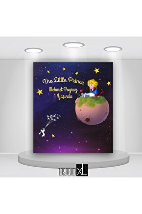 Küçük Prens Temalı Doğum Günü Afişi 150x200CM