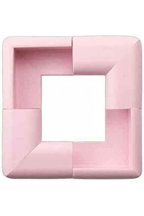 4lü V Tipi Pembe Köşe Koruyucu