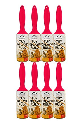 Eko Tüy Toplayıcı Rulo 8 Adet Kedi Tüy Toplayıcı Köpek Tüy Toplayıcı