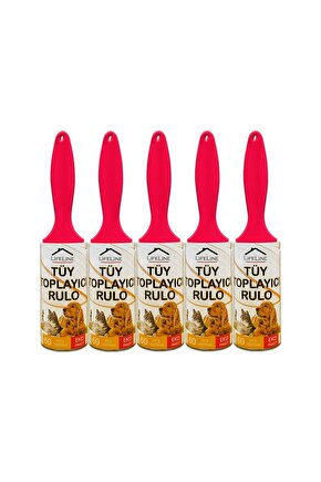 Eko Tüy Toplayıcı Rulo 5 Adet Kedi Tüy Toplayıcı Köpek Tüy Toplayıcı