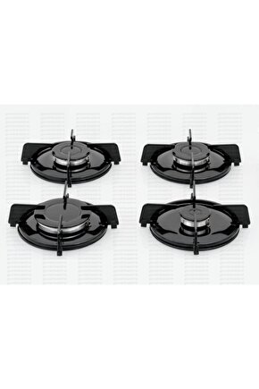 24 Parça Cam Ocak Izgara Takımı Her Marka Için Uyumlu