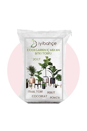 COOLGARDEN İÇ MEKAN BİTKİ TORFU 20 LT Starliçe-Areca-Şeflera-plea vb.
