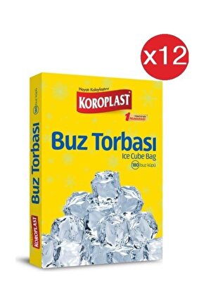 Buz Torbası 196 Küp x12 Paket