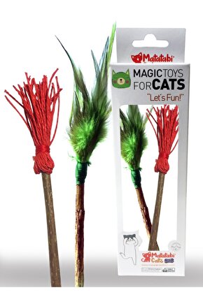 Matatabi Cats Tüylü Çubuk Ve Süpürge