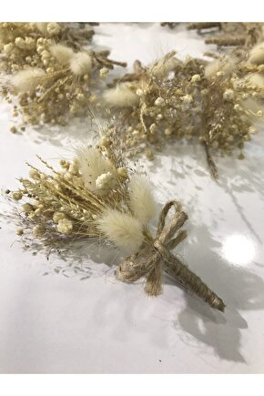 Naturel Yaka Çiçeği – Yaka Iğnesi