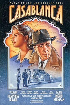 Casablanca (1943) 005 AFİŞ - POSTER