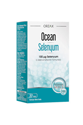 Ocean Selenyum 100 Mcg 30 Selenyum Takviyesi ( 1 ADET )