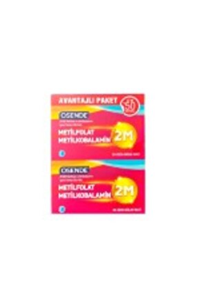 2M Odt Metilfolat Metilkobalamin 30 Tablet - İkincisi %50