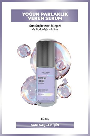Supreme Blond Sarı Saçlar İçin Bakım Serumu