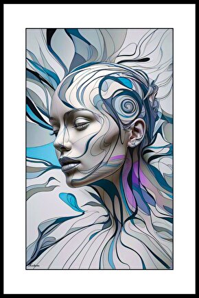 Matrix Digital Art ( ÇERÇEVESİZ - ÇERÇEVE YOKTUR ) ( ULTRA HD ) FOLYO AFİŞ - POSTER