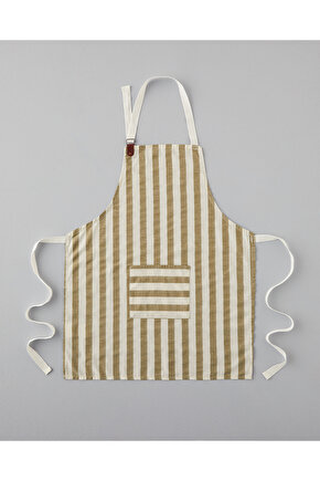 Cooker Pamuk-Keten Mutfak Önlüğü 70x55 Cm Yeşil