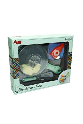 Kızartma Tava Seti Gıdalar Renk Değiştirir