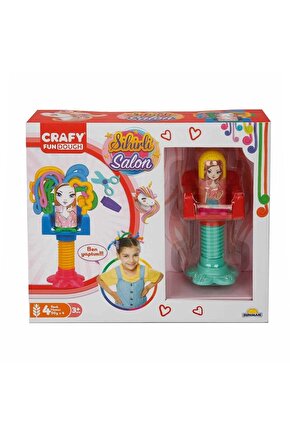 30980 Crafy Sihirli Salon Oyun Hamur Seti 200 g 15 Parça - 15 Parça