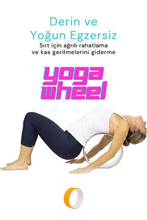Pilates Ve Yoga Wheel Balance Kaymaz Yoga Çemberi Pilates Tekerleği Kaymaz