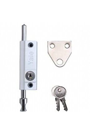 Sürgülü Pencere Ve Kayar Kapı Kilidi Beyaz