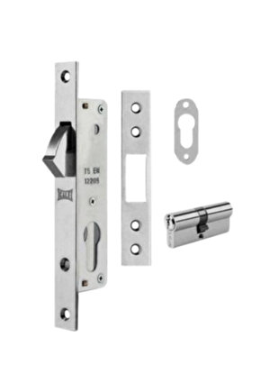 Silindirli Gömme Kilit Dar Tip Alüminyum Sürme Kapılar İçin 20 Mm 201