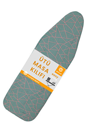 Ütü Masası Kılıfı Örtüsü Bezi, Keçeli,süngerli,lastikli Yanmaz Ayarlanabilir 50x133 Cm